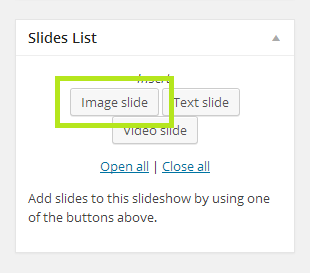 Add image slide